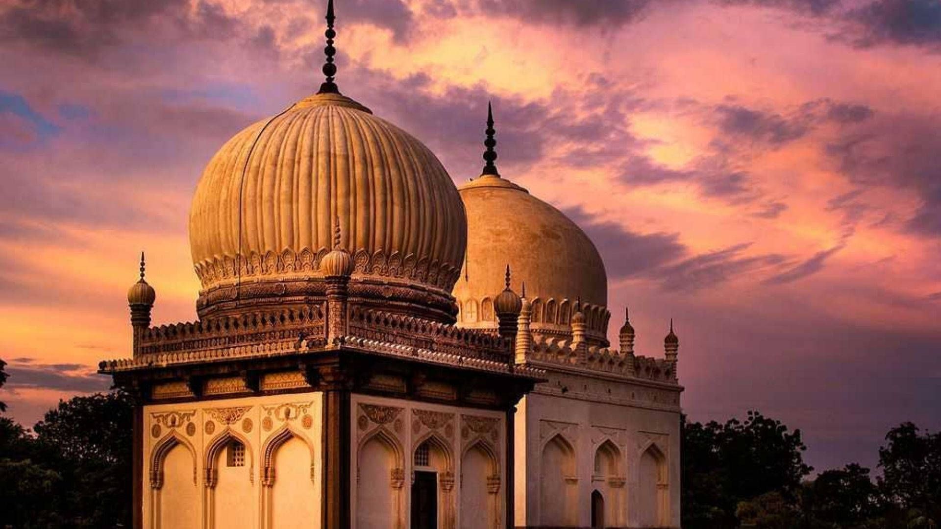 1920x1080 Download Hyderabad Qutub Shahi Tomb Wallpaper