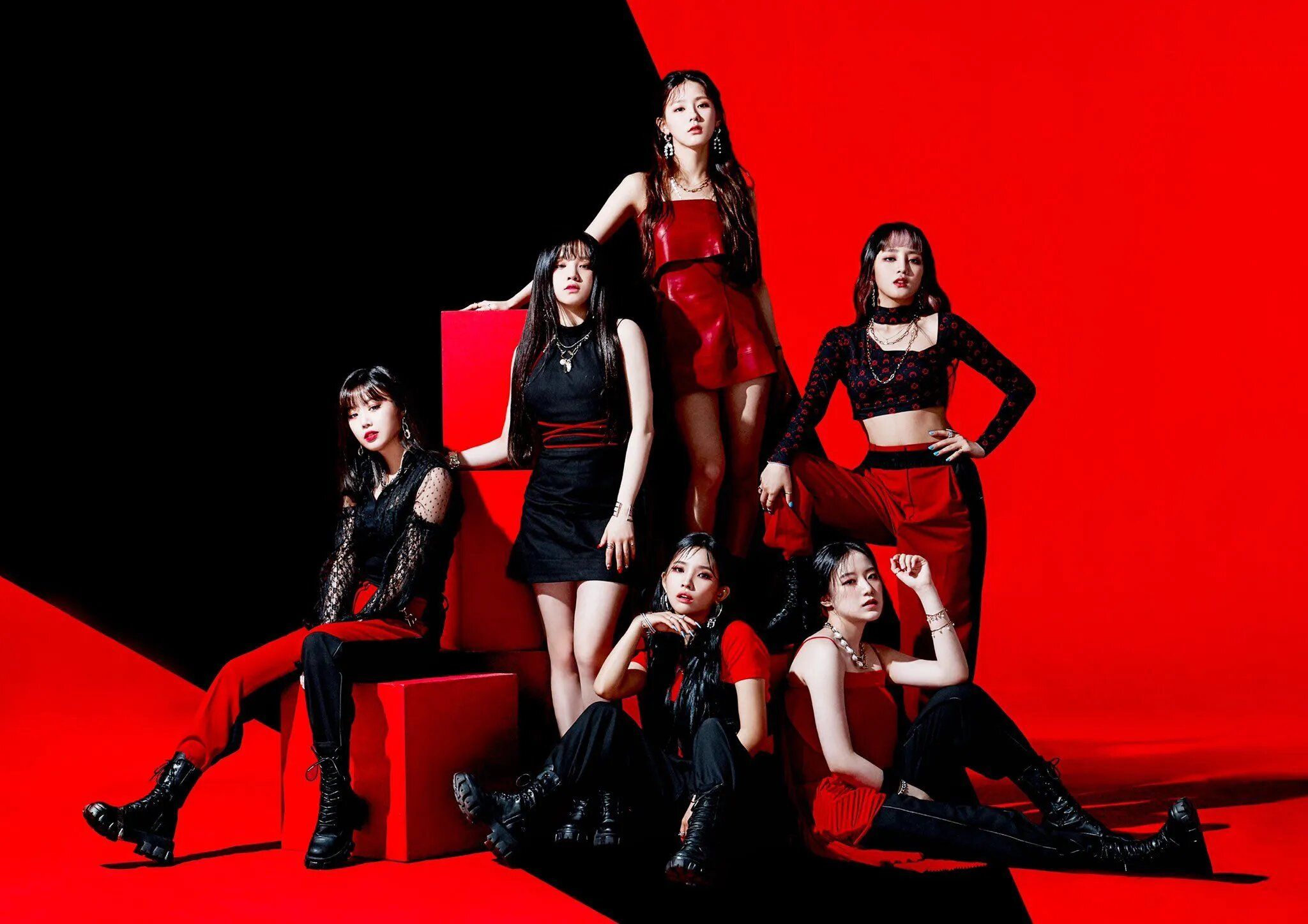 2048x1448 G)I DLE Japan 2nd Mini Album 'Oh My God' Concept Teaser Image