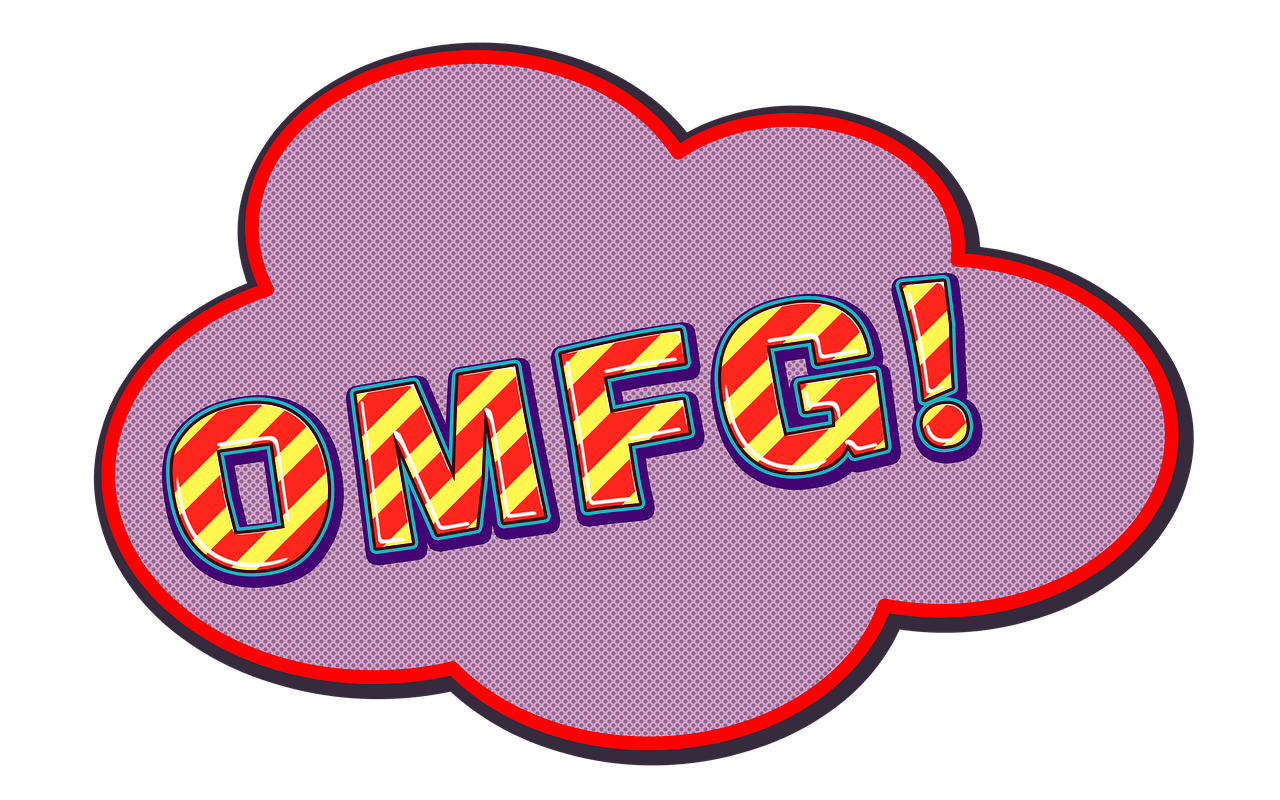 1280x800 Download Funny Oh My God Omg Royalty Free Stock Illustration Image