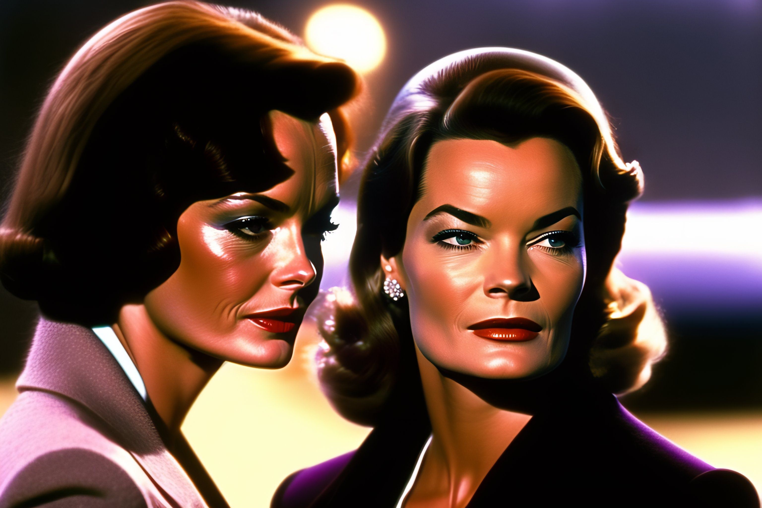3072x2048 Lexica Schneider Playing lead in french Movie Classic Emmanuelle from opening airplane scene, Night, Film By just jaeckin