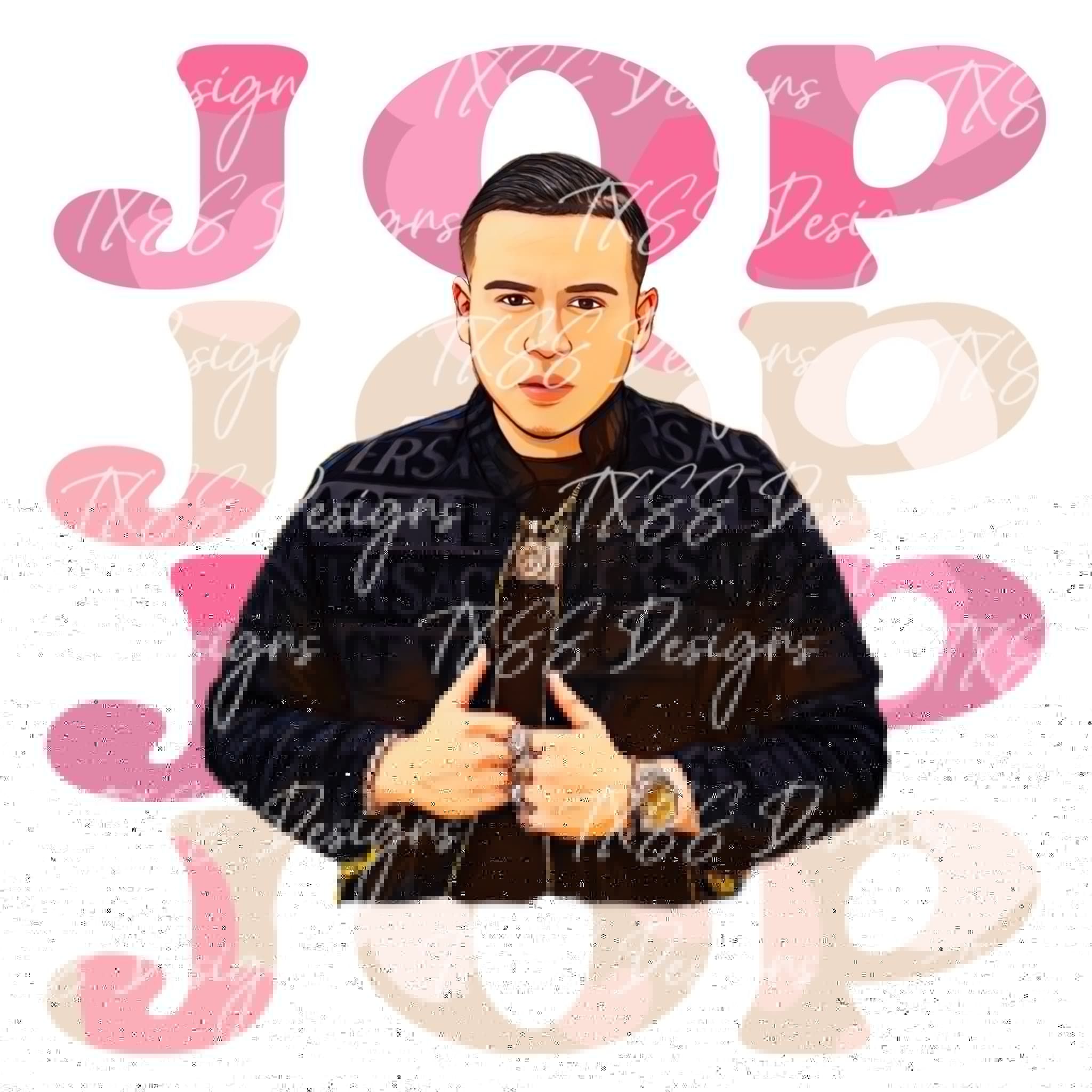 2048x2048 JOP Fuerza Regida High Quality PNG File ONLY