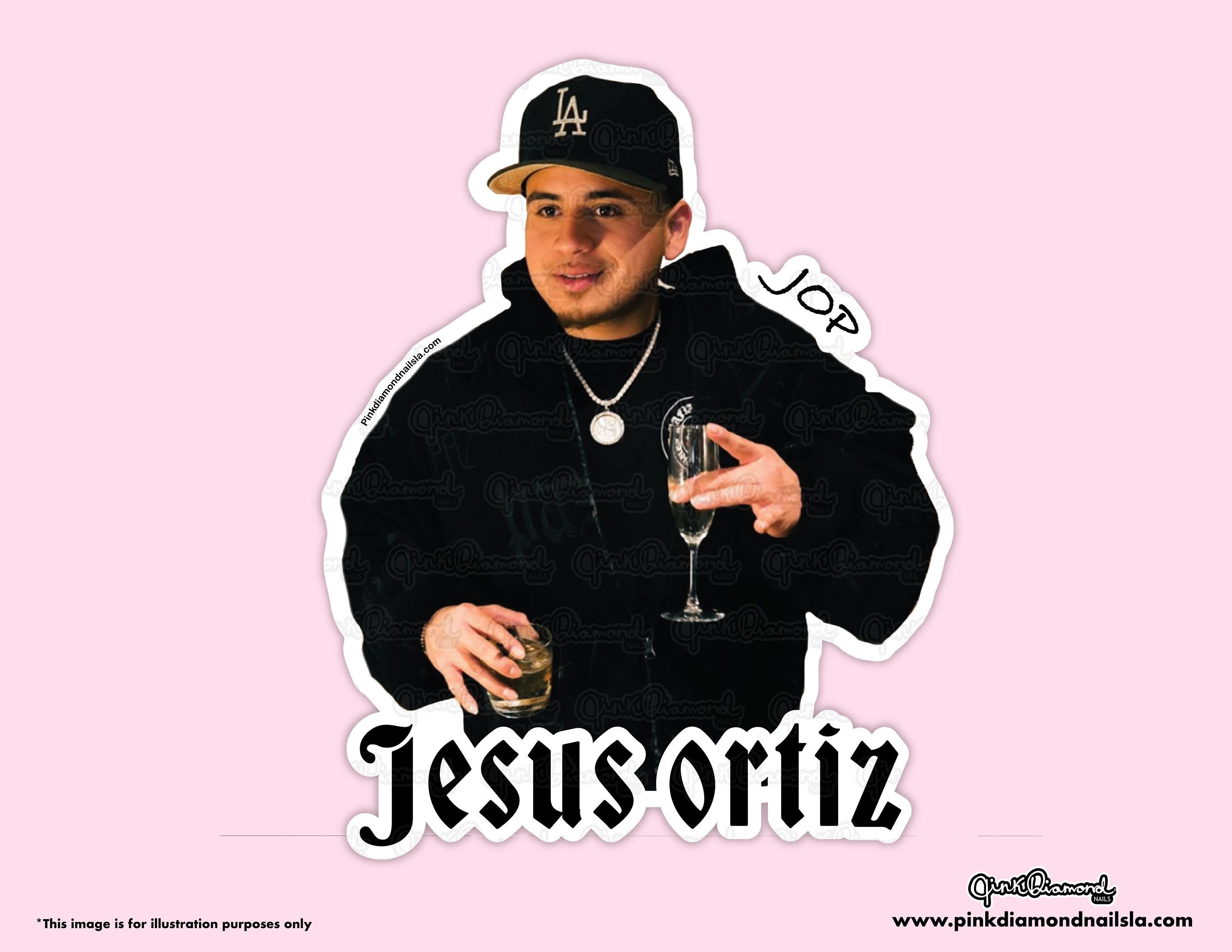 3000x2318 Jesus Ortiz Paz fuerza Regida Single Sticker