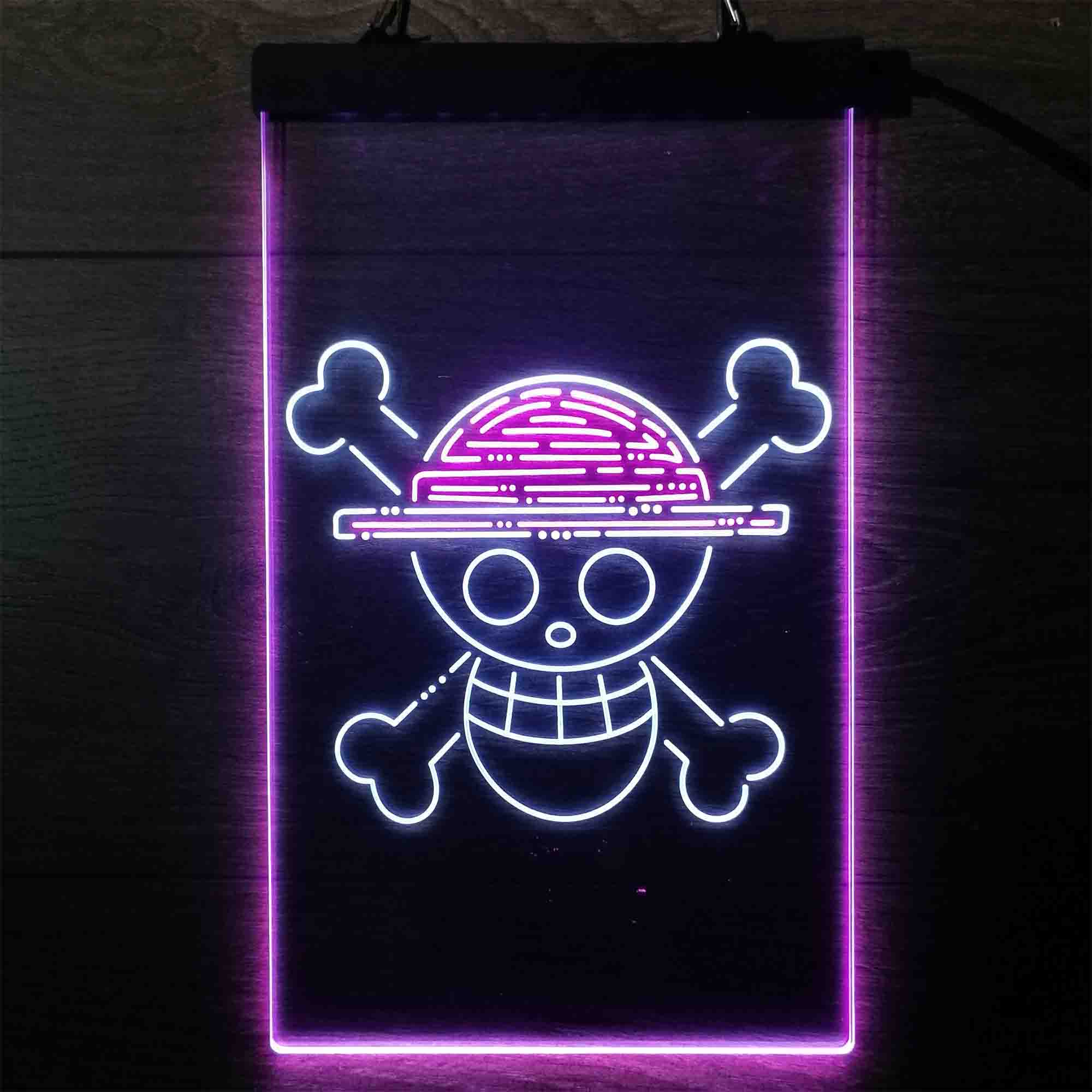 2000x2000 One Piece Pirate Skull Mark Neon Sign. Pro LED Sign
