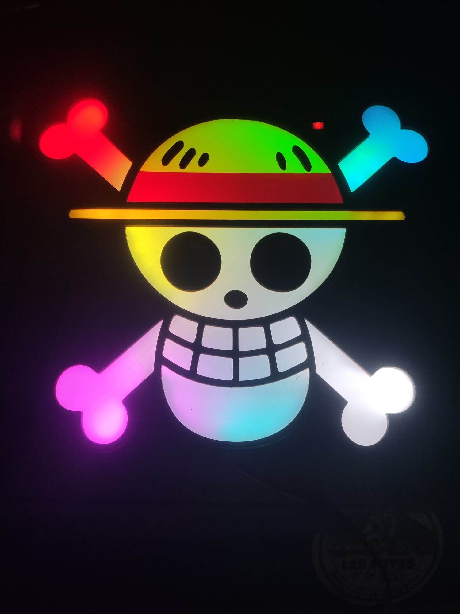 1500x2000 STL file one piece lamp・3D printable model to download・Cults