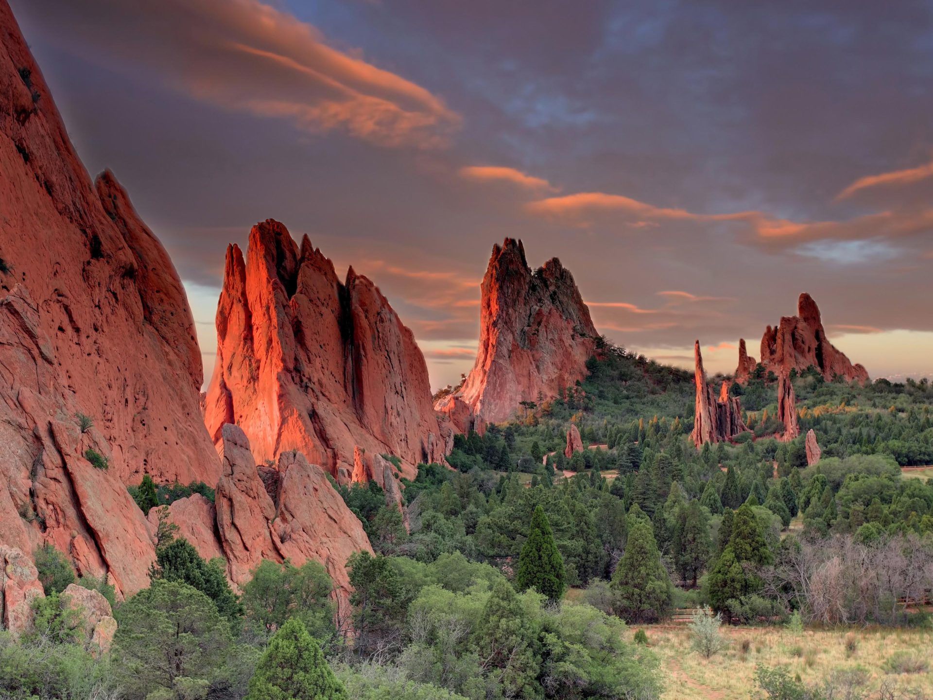 1920x1440 Garden Of The Gods Wallpaper