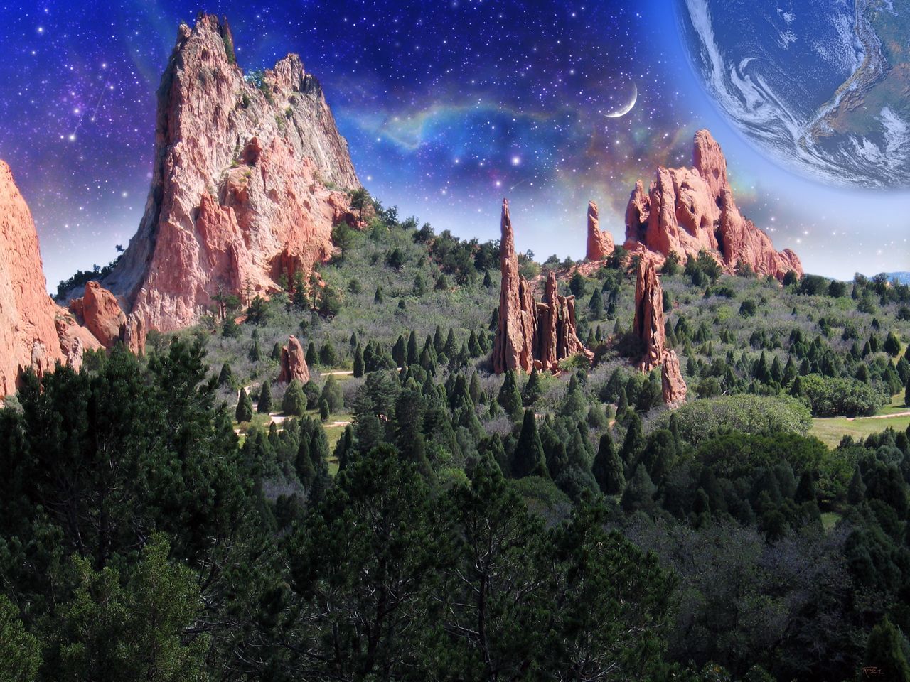1280x960 Garden Of The Gods Wallpaper
