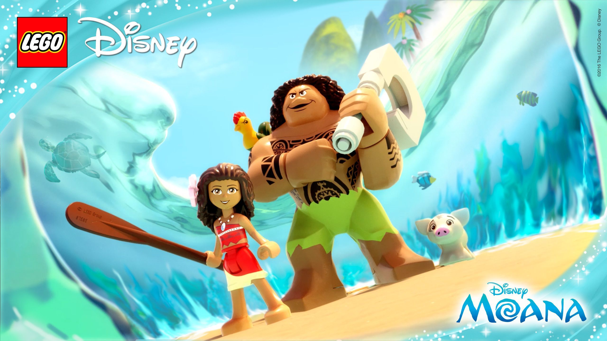 2560x1440 Disney Lego Wallpaper