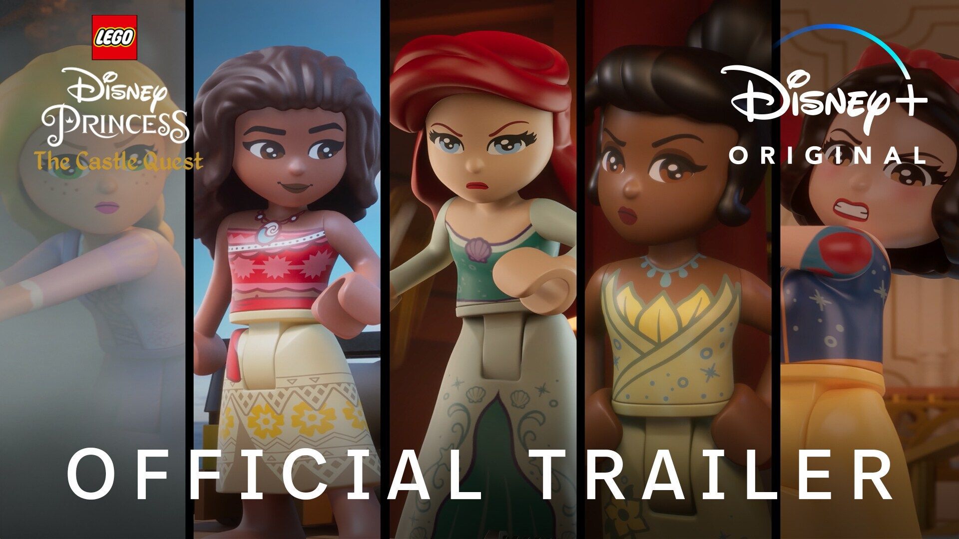 1920x1080 LEGO Disney Princess: The Castle Quest. Official. Disney+