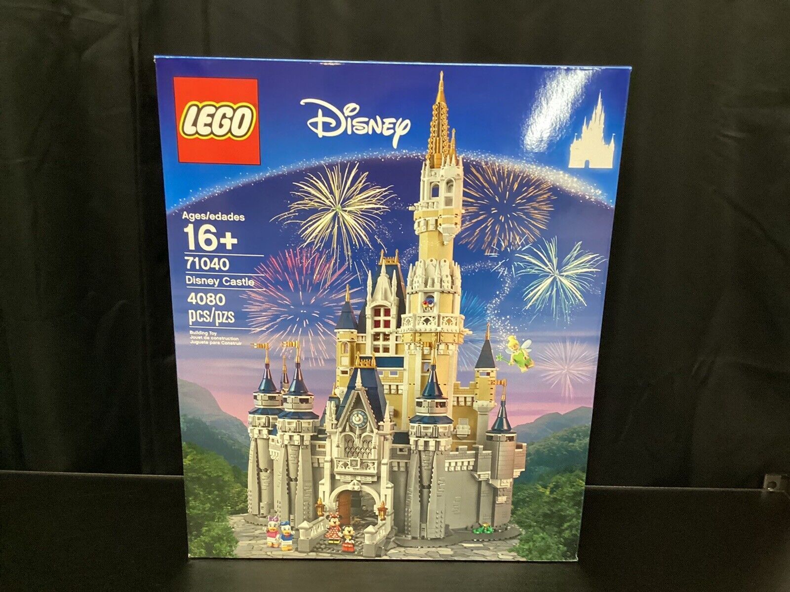 1600x1200 NIB WALT DISNEY WORLD CASTLE LEGO 71040 Mickey Minnie Donald Tinkerbell