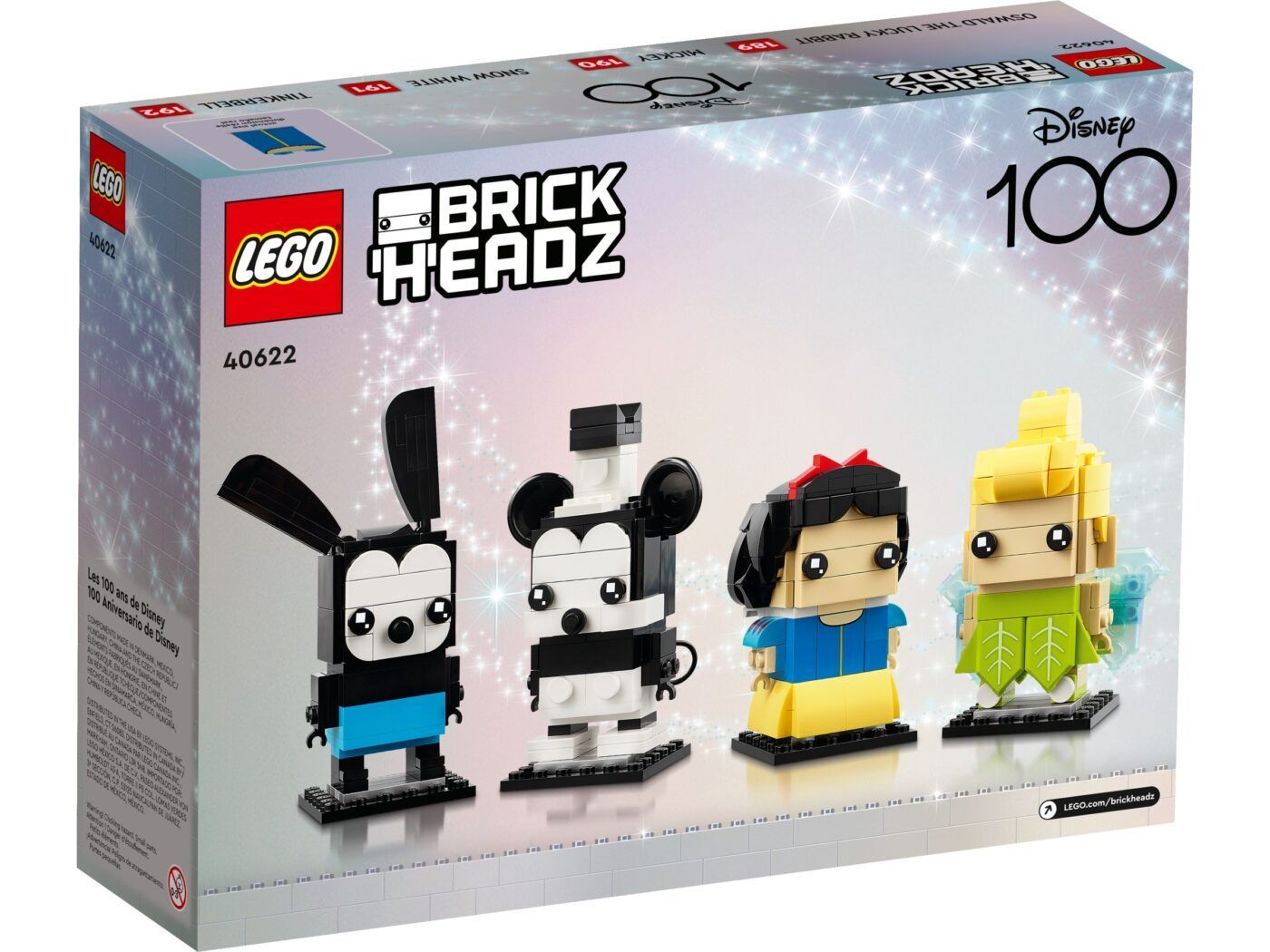 1400x1050 LEGO 40622 Disney 100th Celebration Brickheadz officially revealed!'s Brick Blog