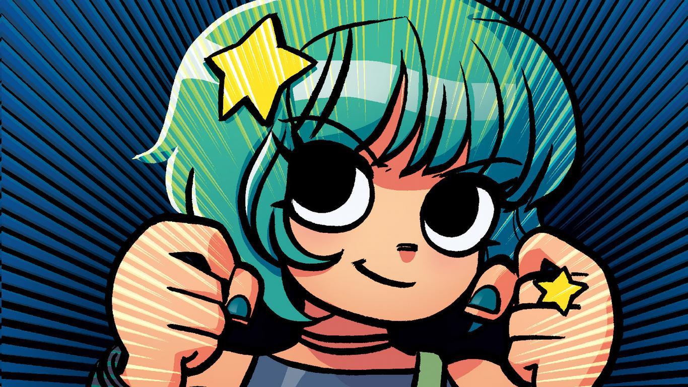 1366x768 Scott Pilgrim, Ramona Flowers, Comic Books, Scott Pilgrim vs