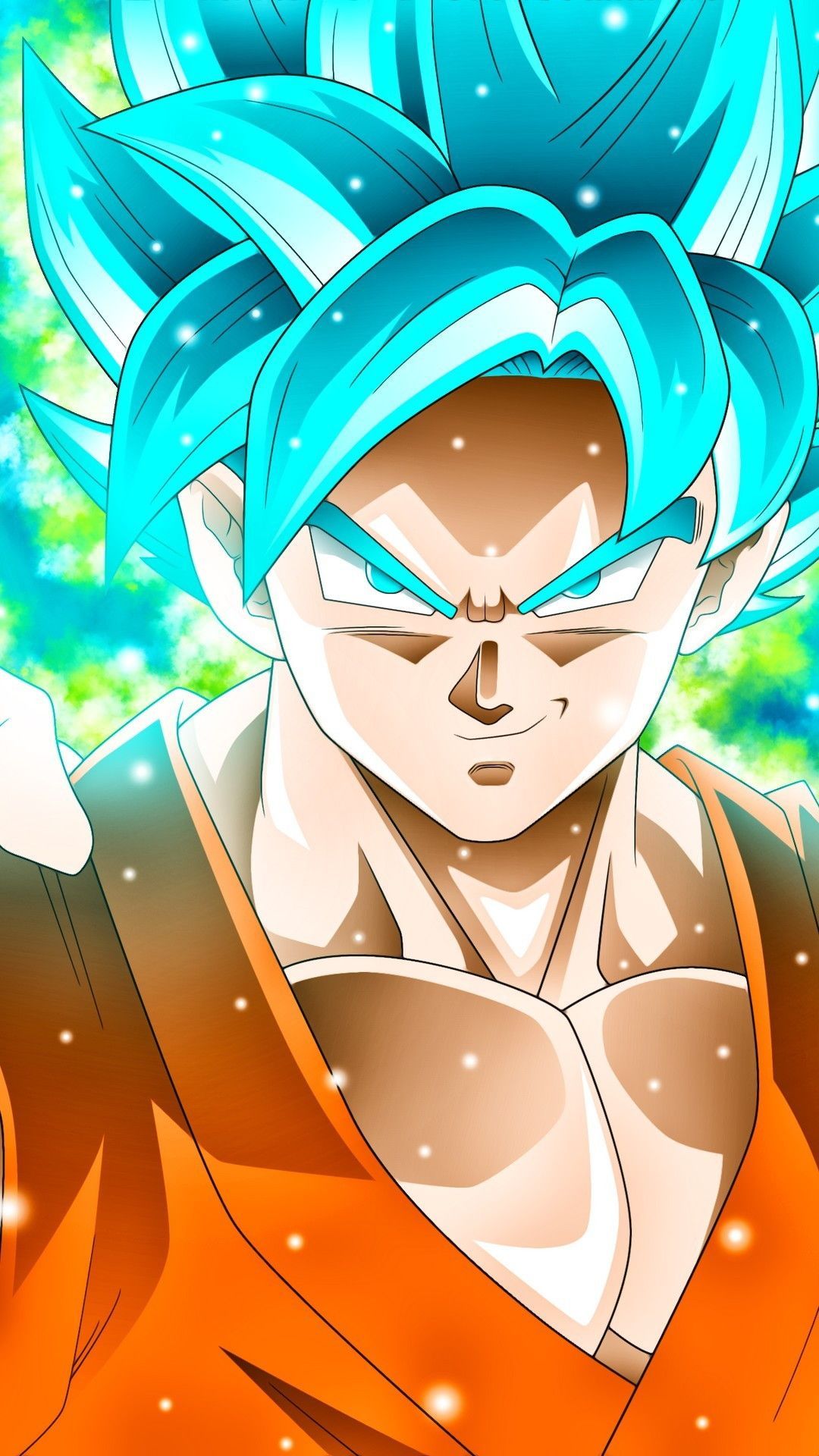 1080x1920 Best Goku SSJ Blue iPhone Wallpaper HD 2023