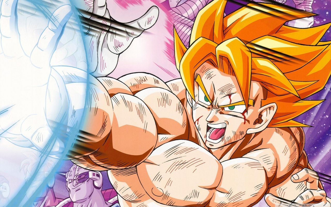 1280x800 Dragon Ball Z Saiyan Goku Ultra HD Desktop Background Wallpaper for 4K UHD TV : Widescreen & UltraWide Desktop & Laptop : Tablet