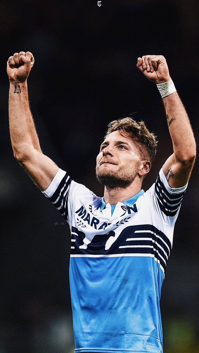 675x1200 JDesign on X: S.S Lazio. Ciro Immobile #Wallpaper / X