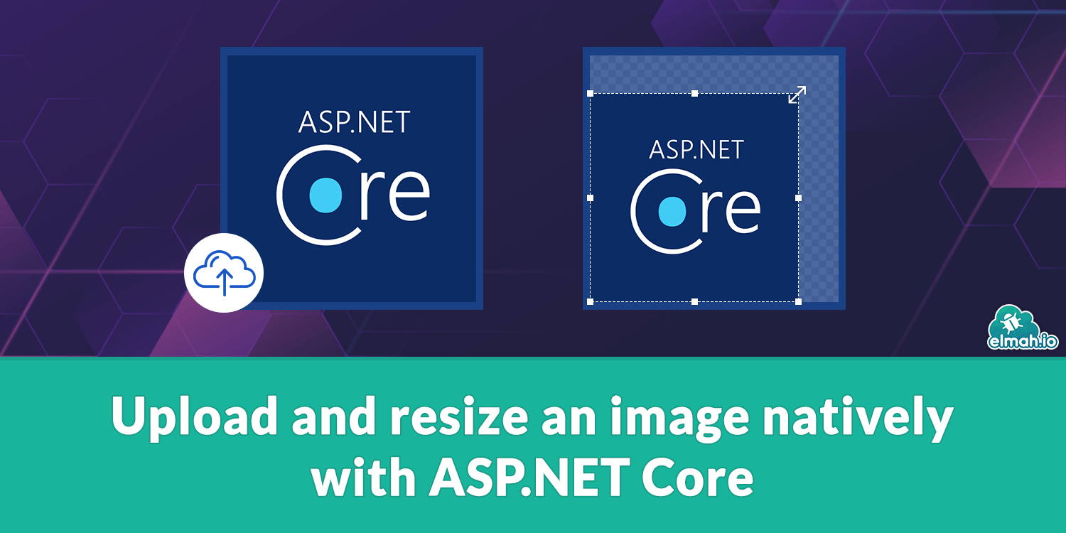 1500x750 Upload and resize an image natively with ASP.NET Core