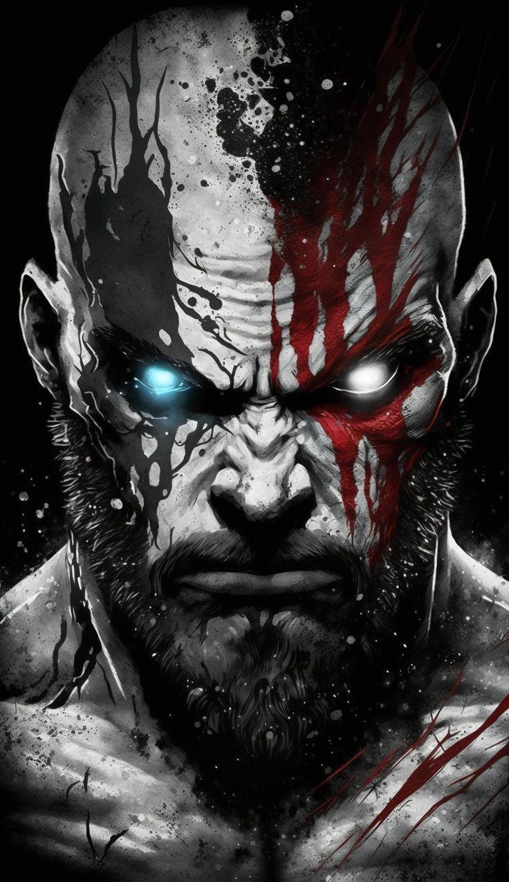 736x1275 A fresh wallpaper of kratos