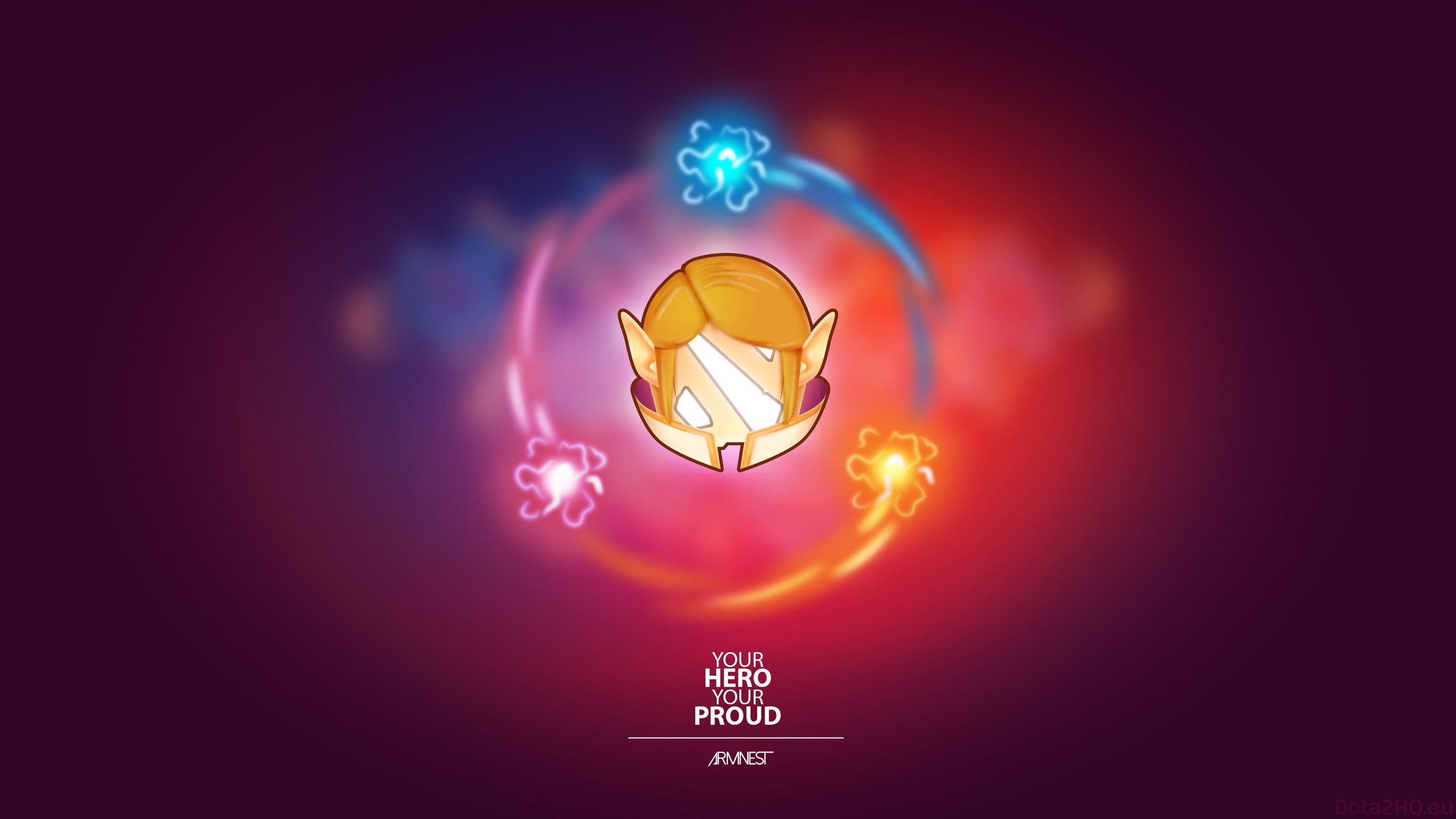 2560x1440 DOTA 2 Invoker (simple logo) 2 Game Wallpaper Gallery