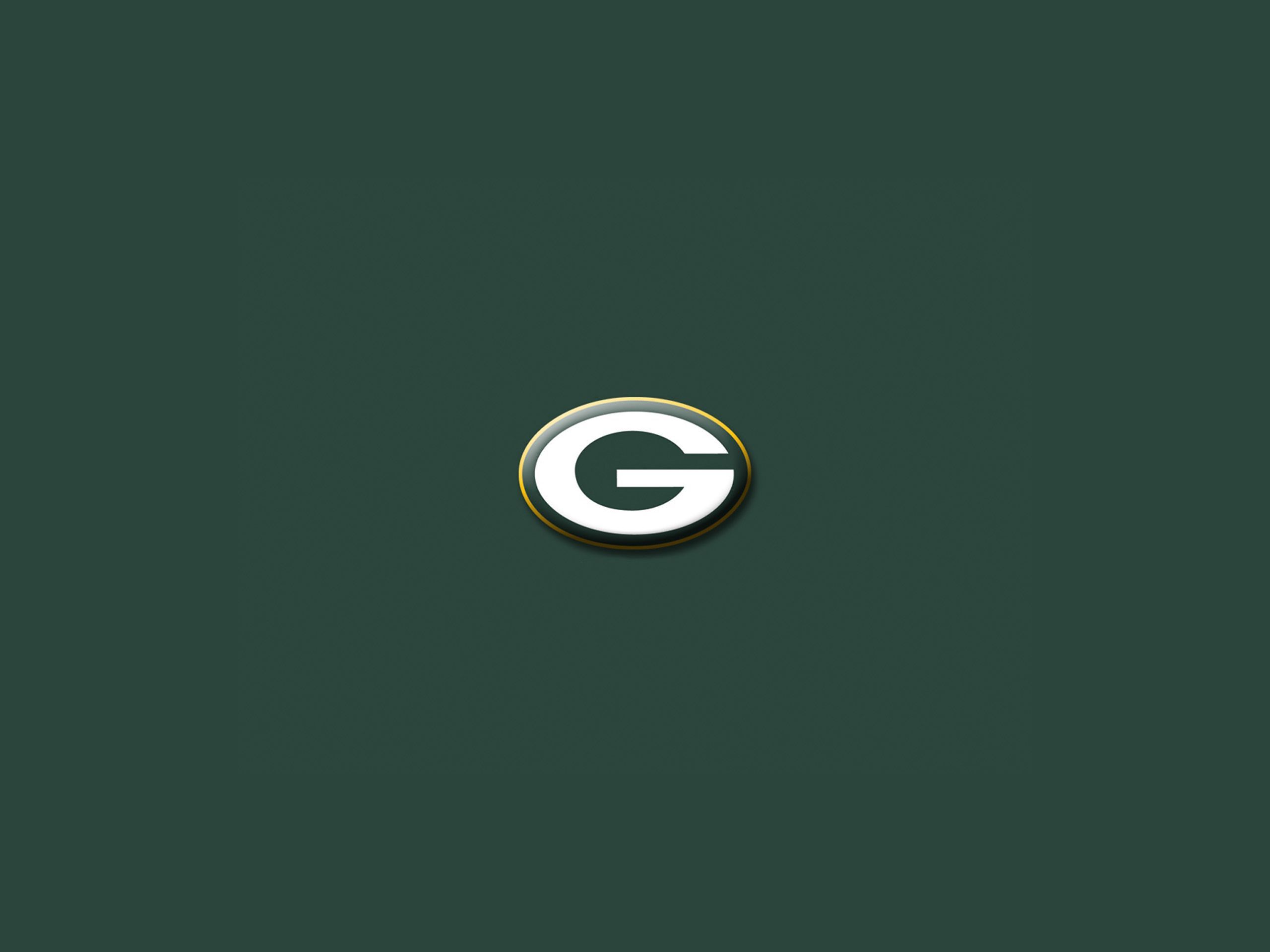 2560x1920 Green Bay Packers simple logo green 2560×1920