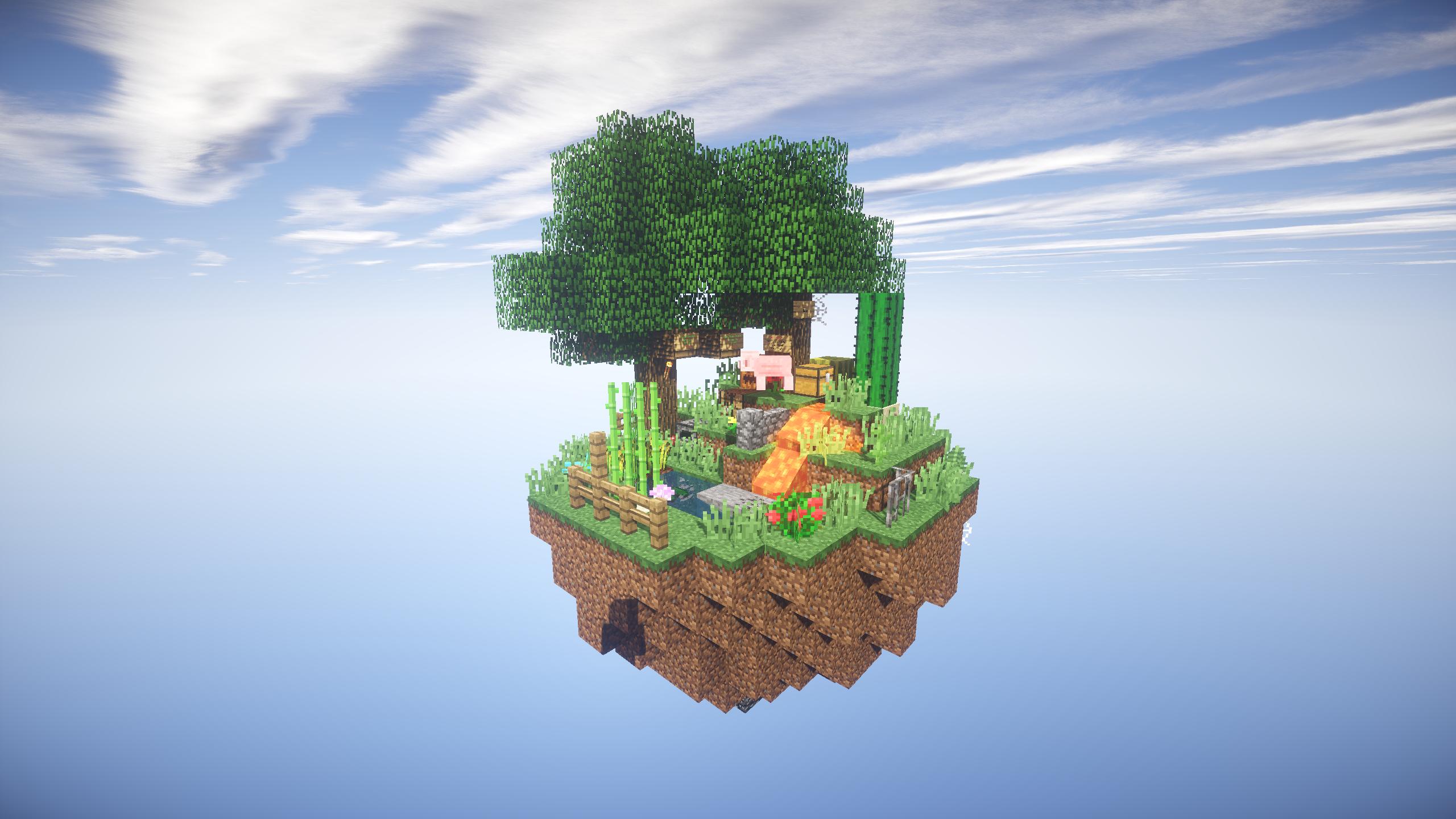 One Block Skyblock - - Nova Skin Forum HD wallpaper