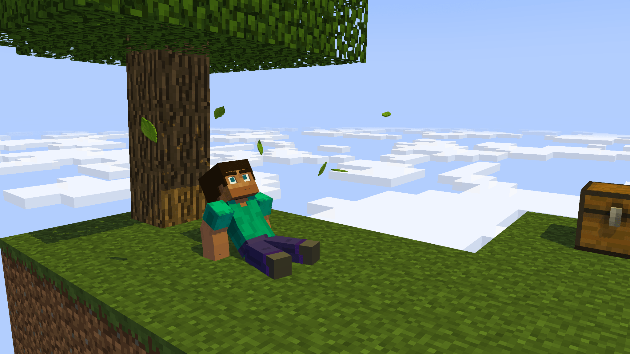 2048x1152 SkyBlock (2k Wallpaper) And Art Imator Forums