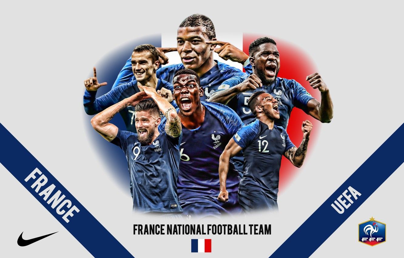 1332x850 France Players Wallpaper