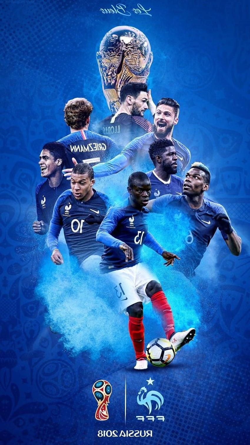 850x1511 France National Football Team, french football HD phone wallpaper