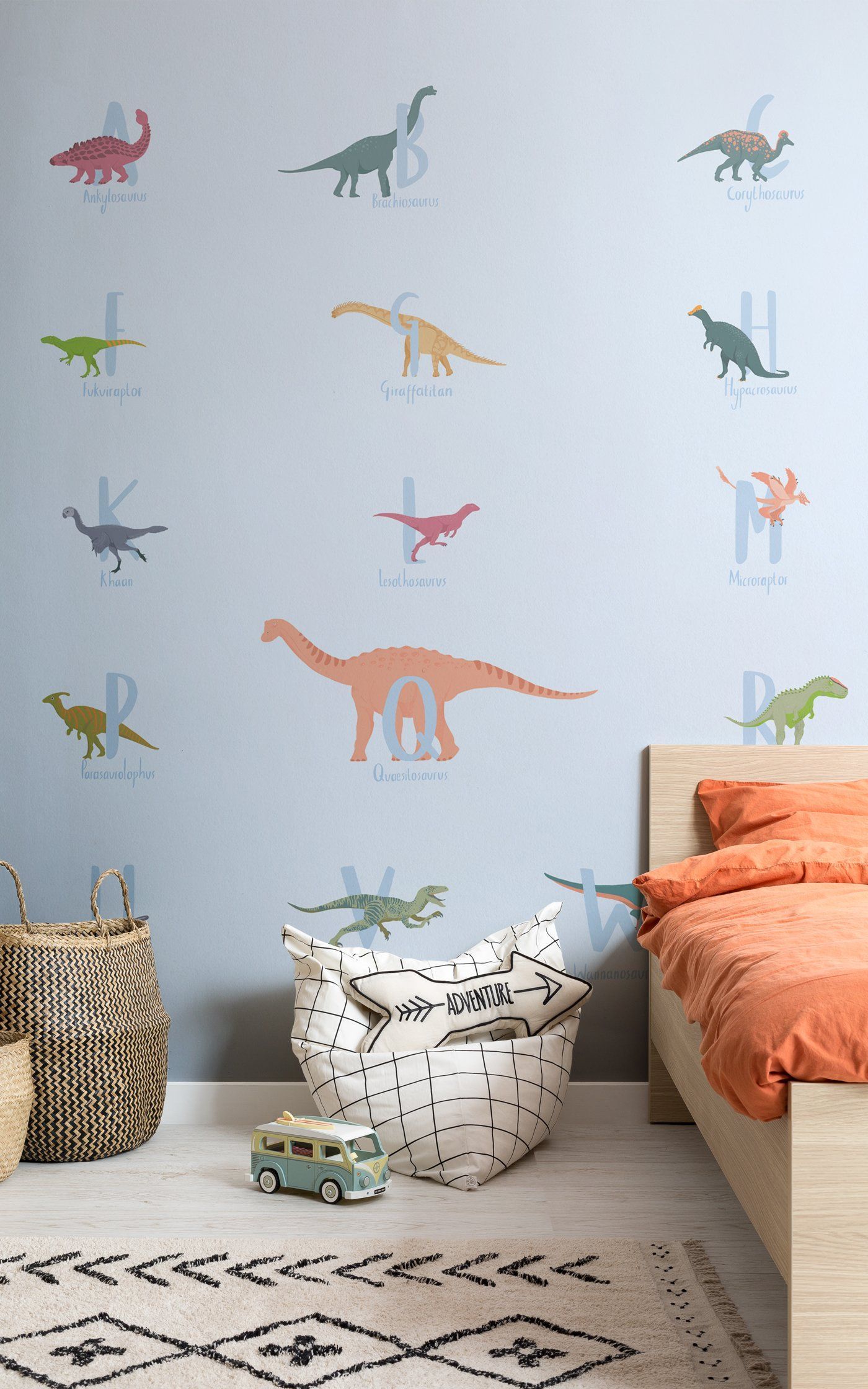 1400x2240 Educational Wallpaper Ideas For A Kids Bedroom