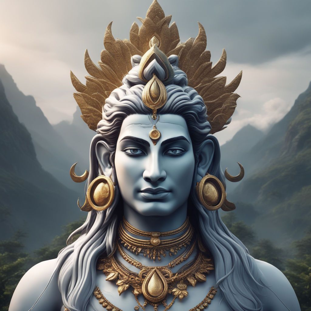 1024x1024 Lord shiva meditation