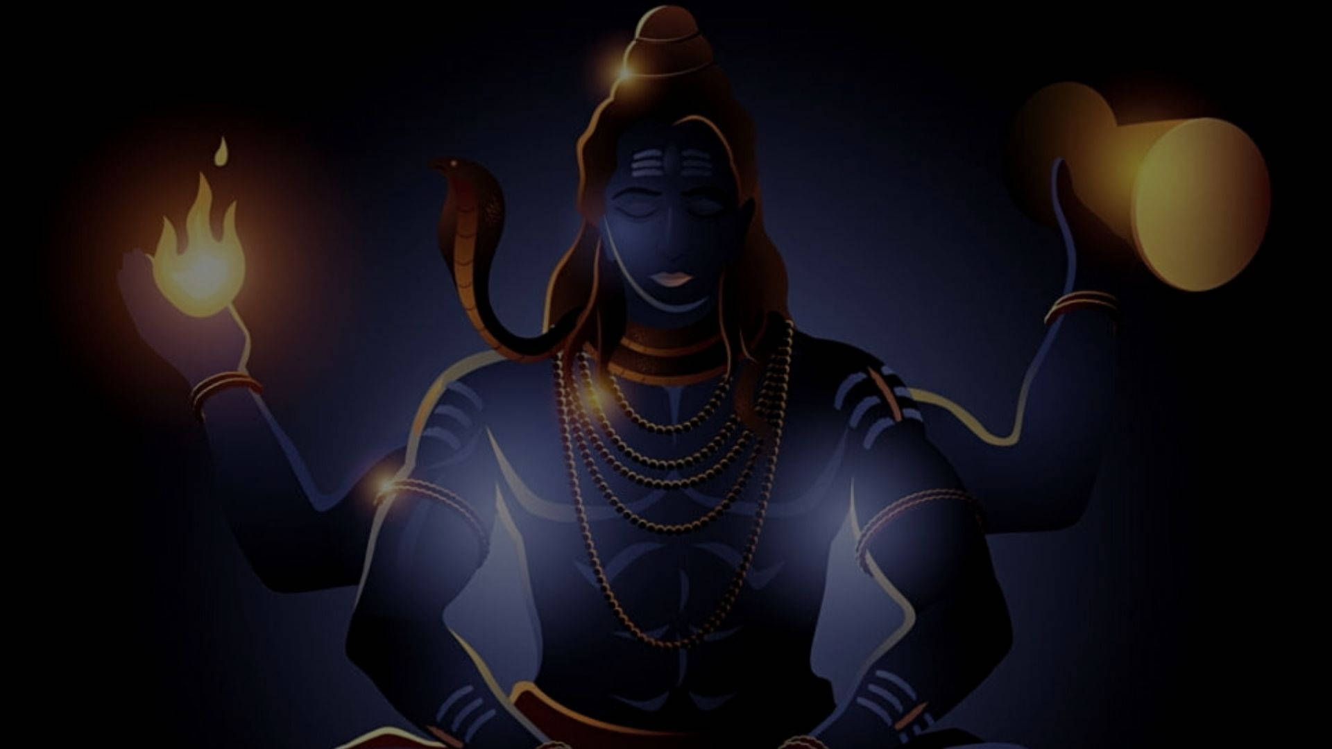 1920x1080 Shiva Dark Wallpaper