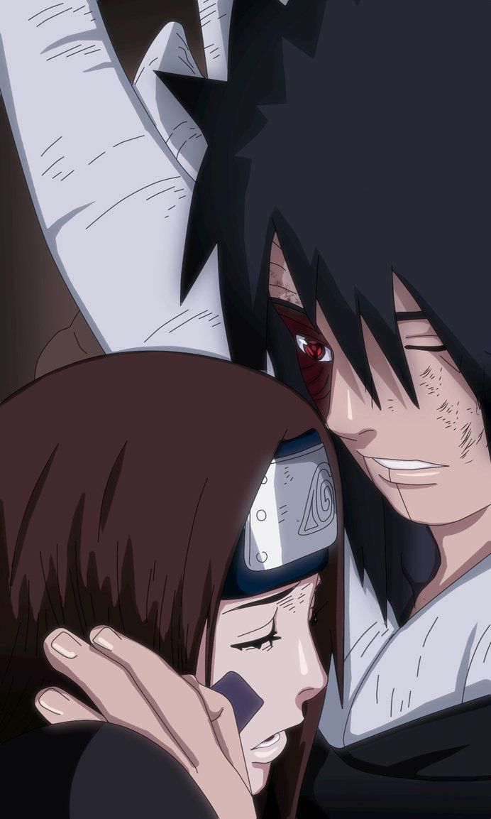 692x1153 Naruto 606 : obito and rin