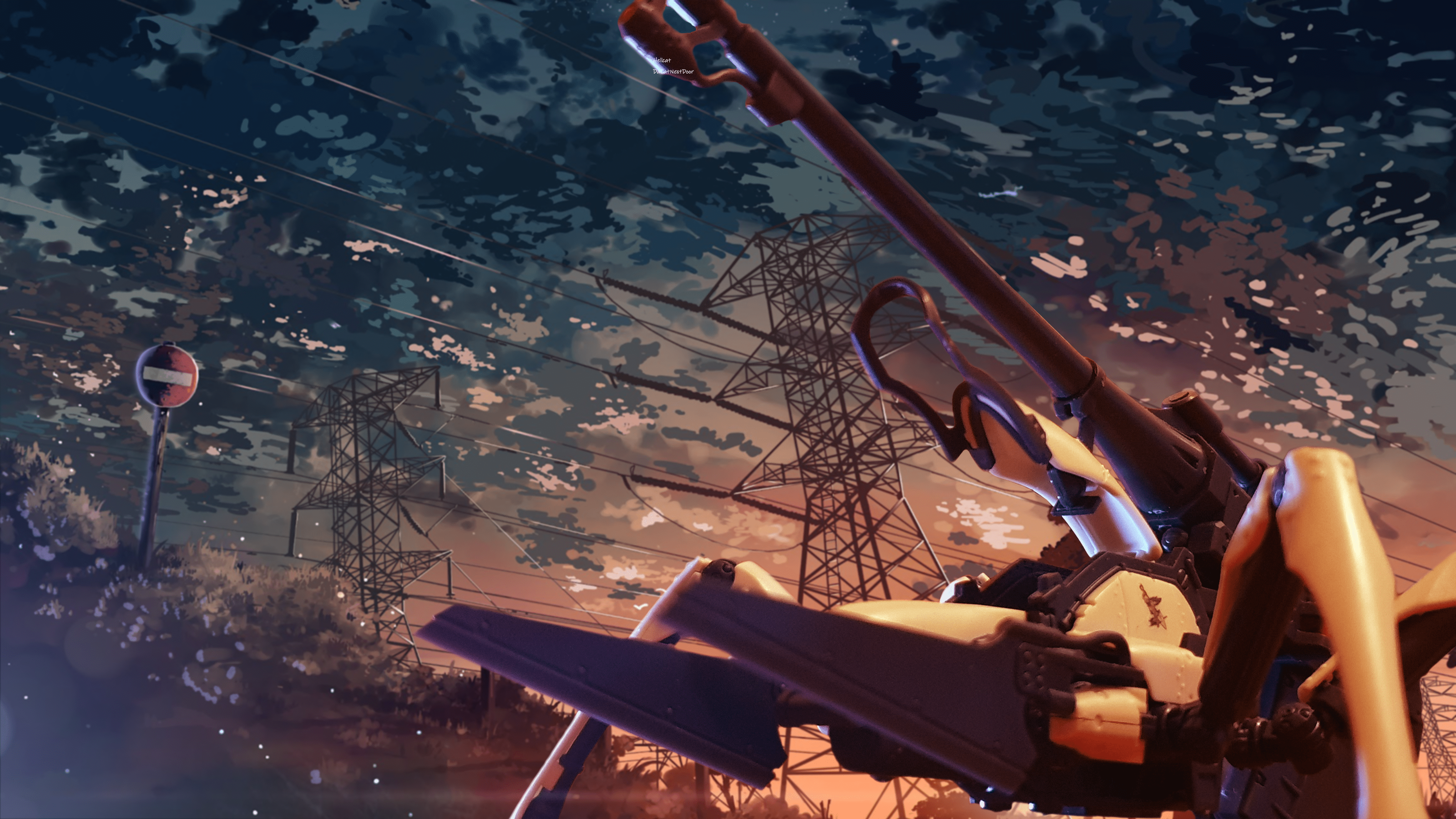 3840x2160 Eighty Six X 5 Centimeters per Second background (I think) *WIP* wallpaper. A photohop composite I'm currently working on. Just thought I'd share