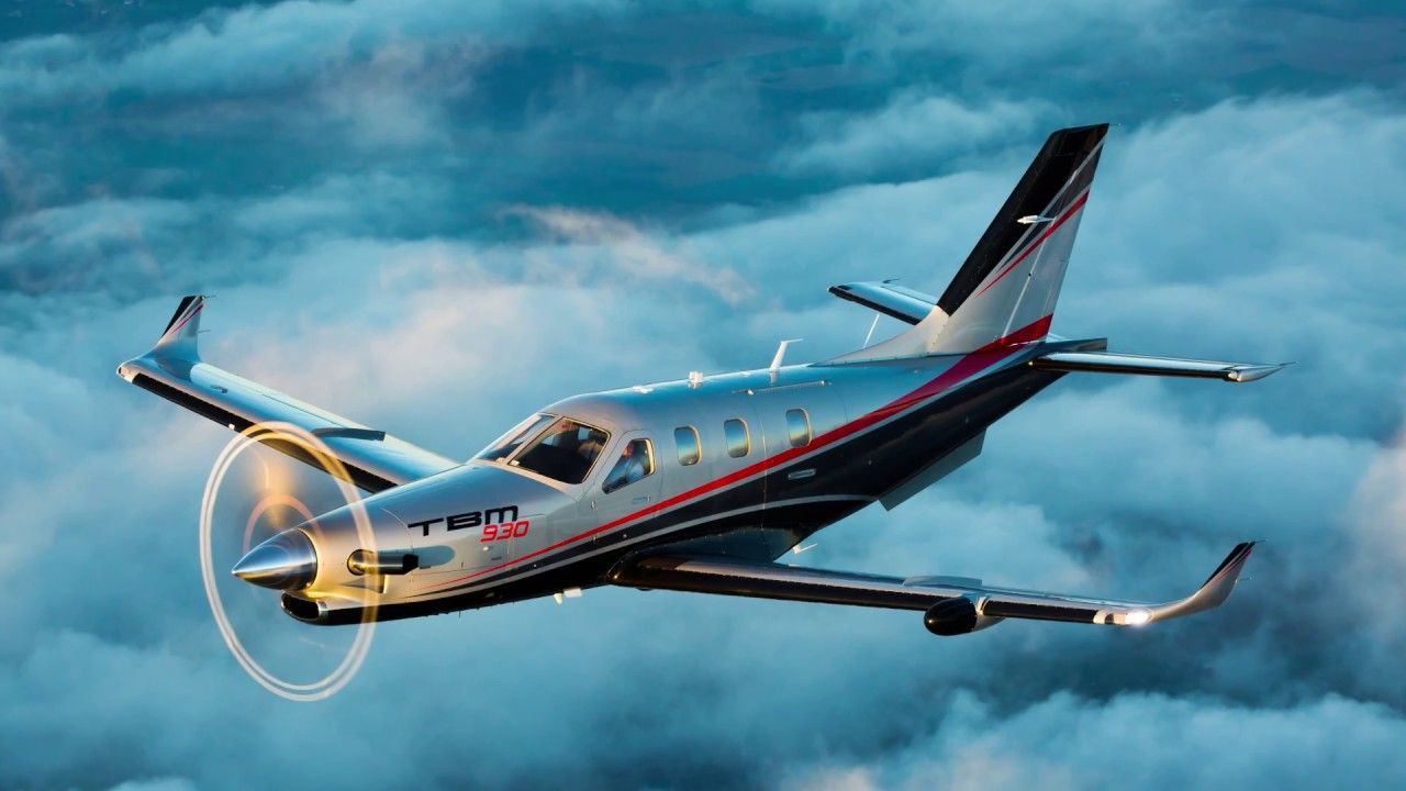 1280x720 Flying the TBM 930