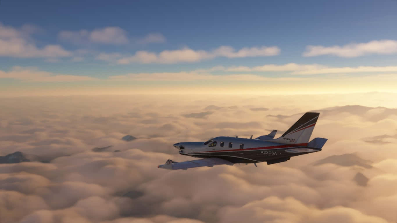 1366x768 Download 1366x768 Microsoft Flight Simulator Background Daher TBM 930