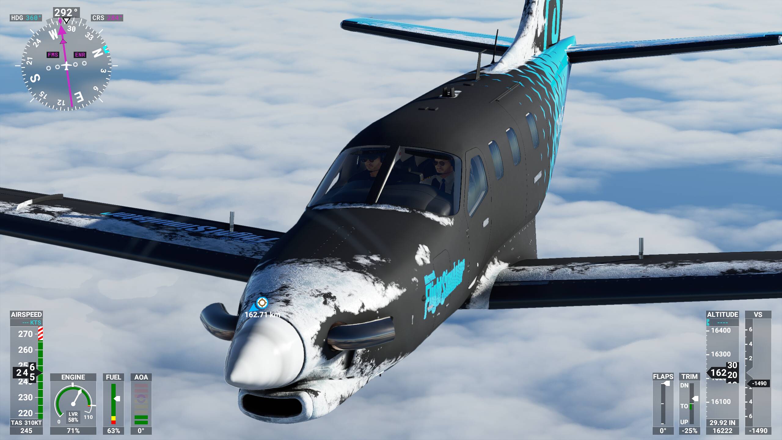 2560x1440 Tubes on TBM 930 Wings?, Performance & Graphics Flight Simulator Forums
