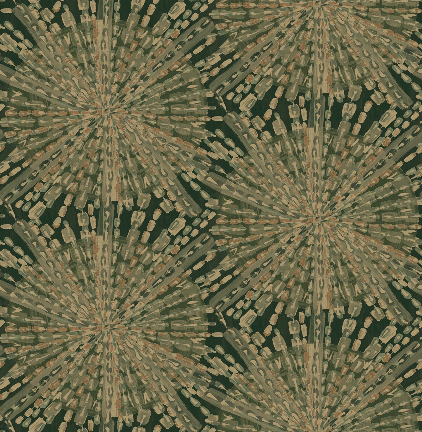1757x1800 Sunburst Peel & Stick Wallpaper