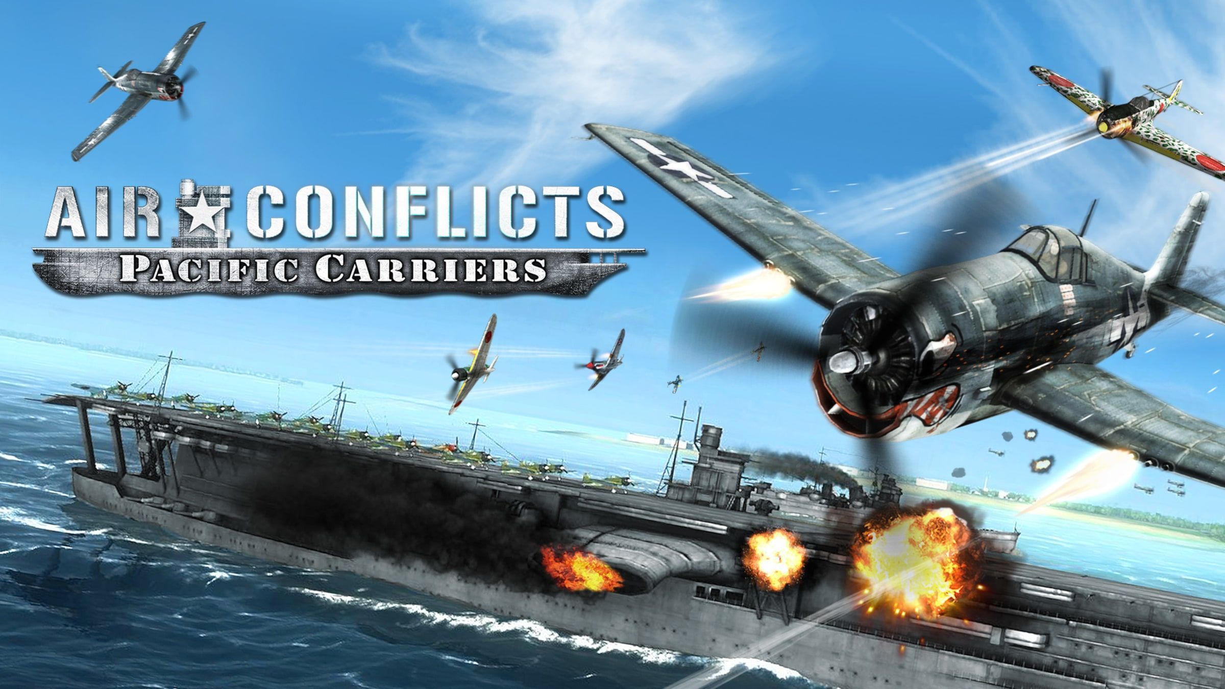 2400x1350 Air Conflicts: Pacific Carriers for Nintendo Switch Official Site