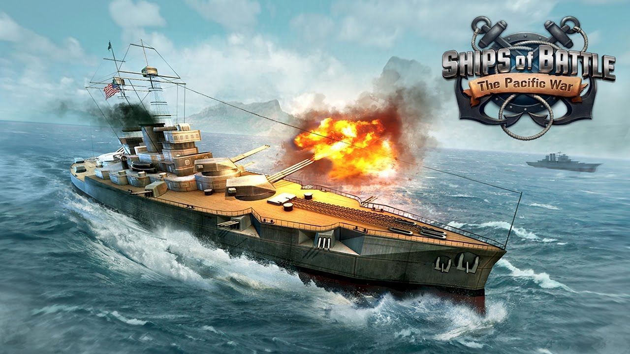1280x720 Ships of Battle The Pacific (by VascoGames) Android Gameplay [HD]