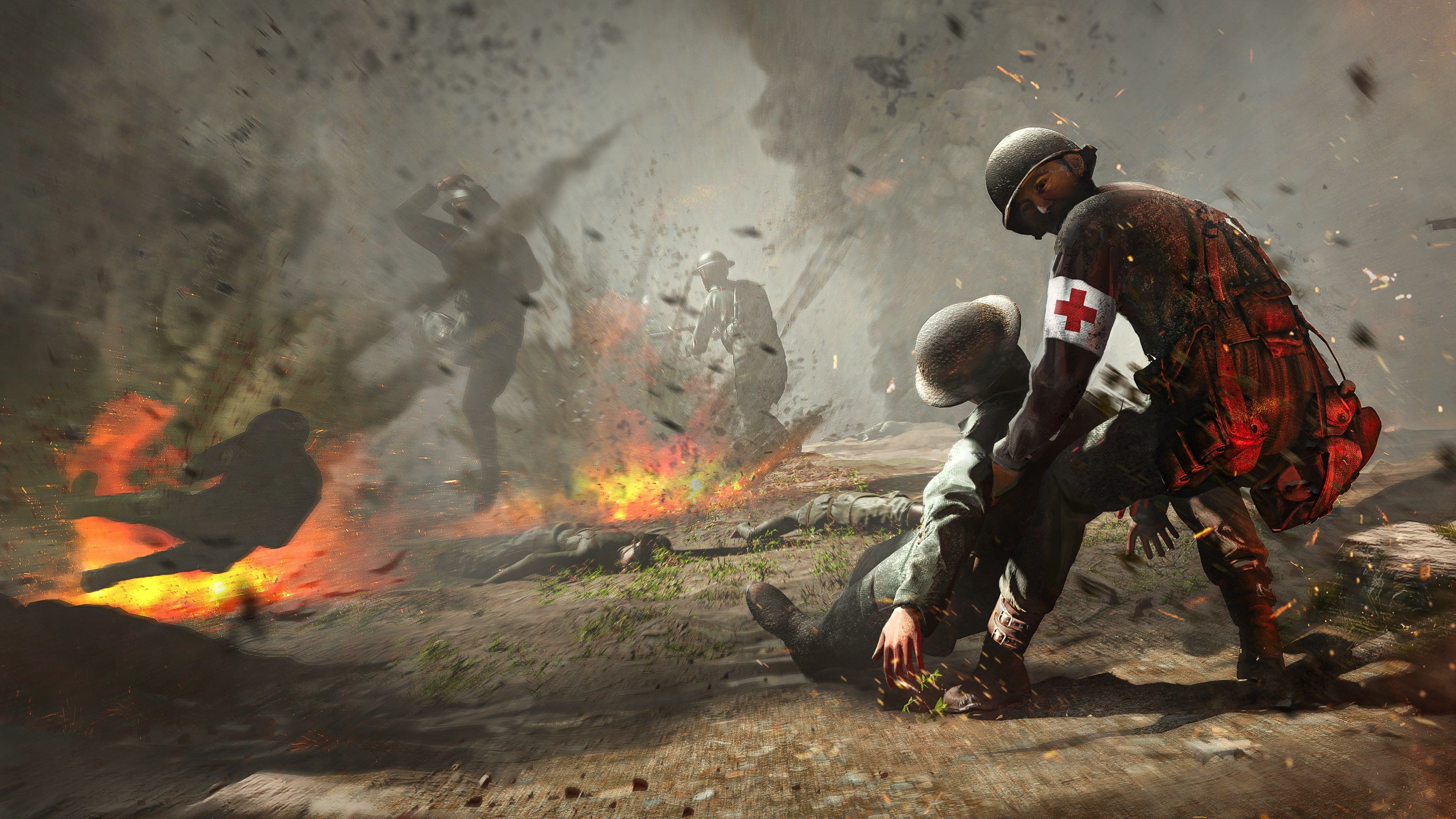 3840x2160 Medic: Pacific War