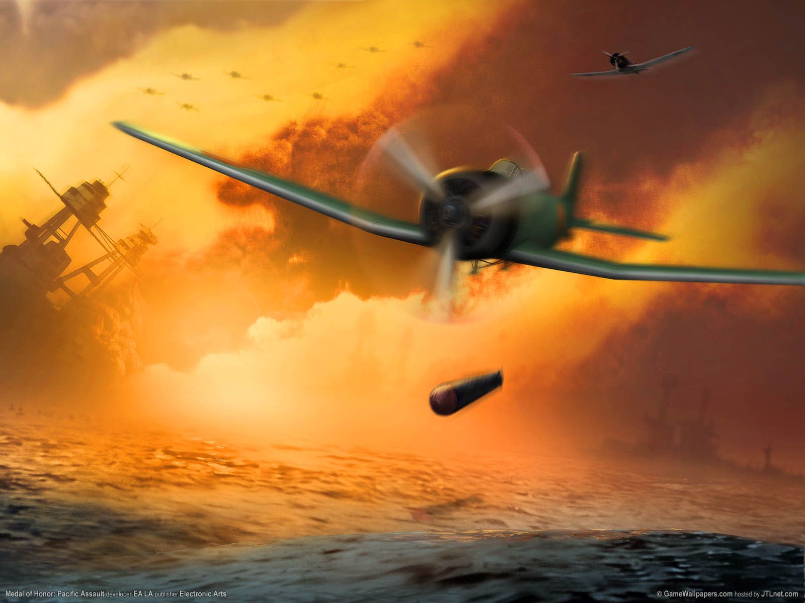 1600x1200 Medal of Honor: Pacific Assault wallpaper 03 1600x1200