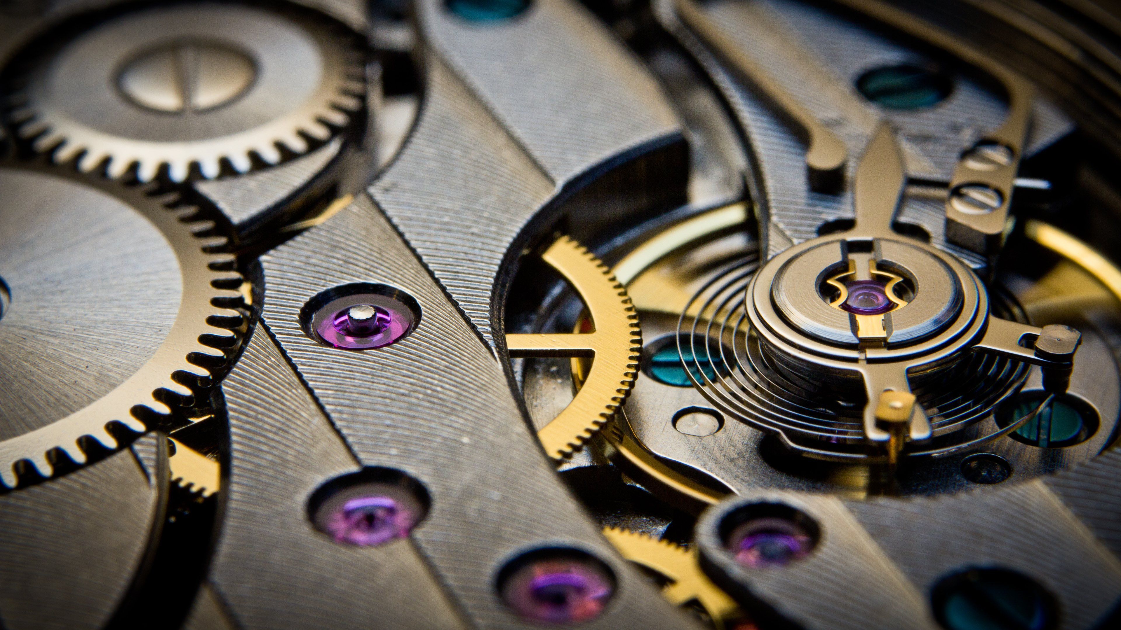 3840x2160 Watch Movement Wallpaper