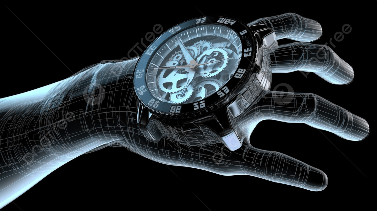 1200x673 3D Model Of Human Hand Holding A Digital Watch Background, 3D Illustration Of A Hand With A Wristwatch, HD Photography Photo Background Image And Wallpaper for Free Download