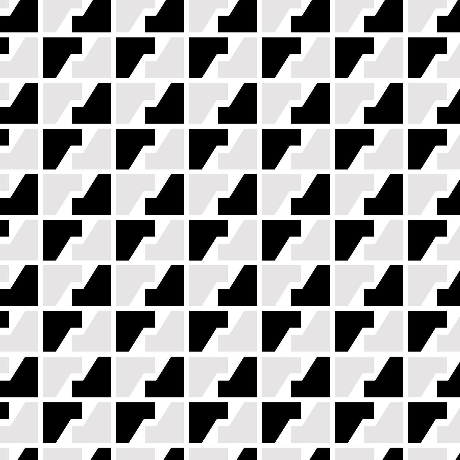 1500x1500 Faux Houndstooth Bespoke Wallpaper