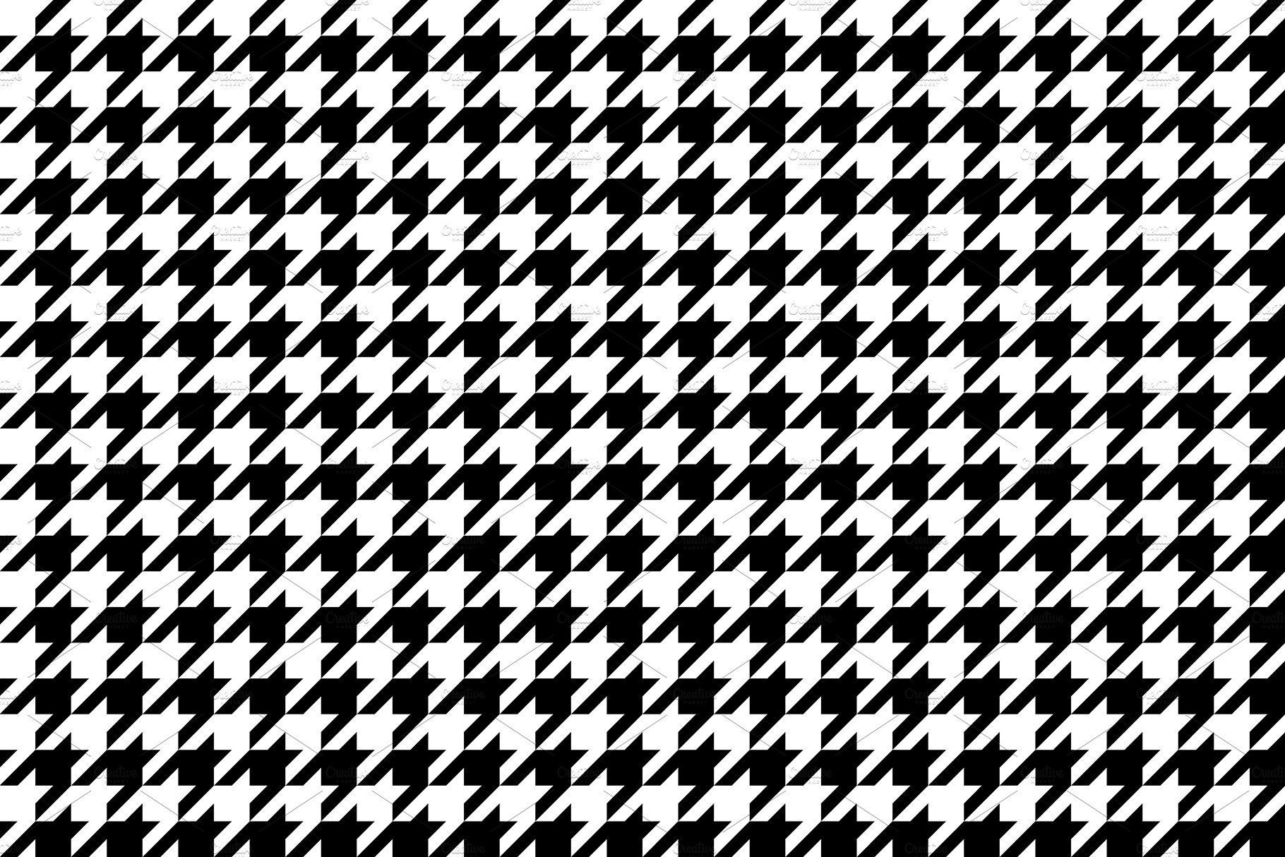 1820x1214 Houndstooth Background Textures