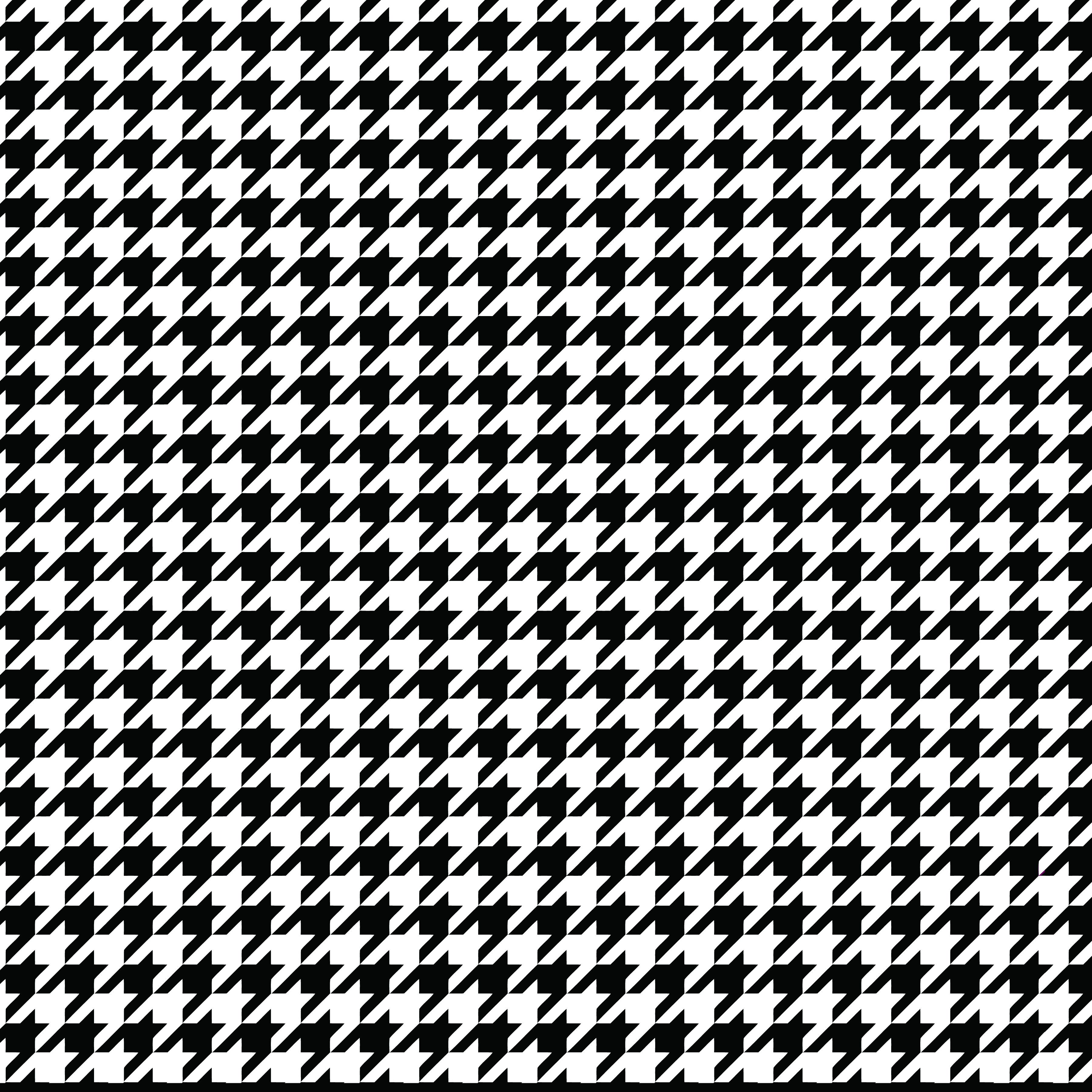 3600x3600 Houndstooth Wallpaper
