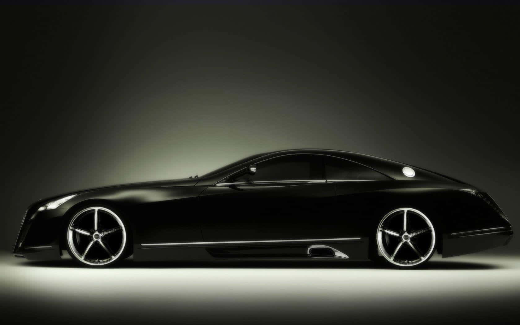 1680x1050 Download Luxurious Maybach Exelero In Majestic Matte Black Wallpaper