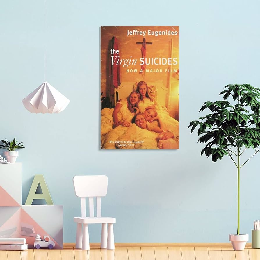 894x894 NIMOJ The Virgin Suicides Poster Vintage Retro Movie Poster Poster Canvas Wall Art 90S Room Aesthetic Posters 12x18inch(30x45cm): Posters & Prints