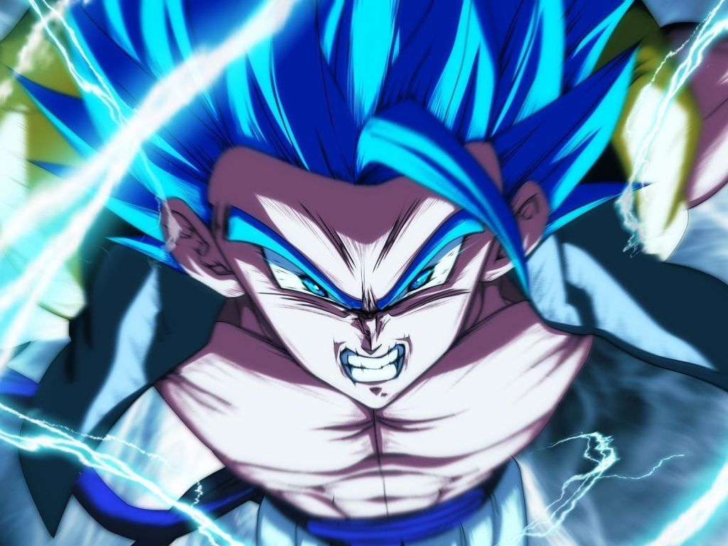 1024x768 Wallpaper angry, anime boy, gogeta desktop wallpaper, HD image, picture, background, b3b0ed