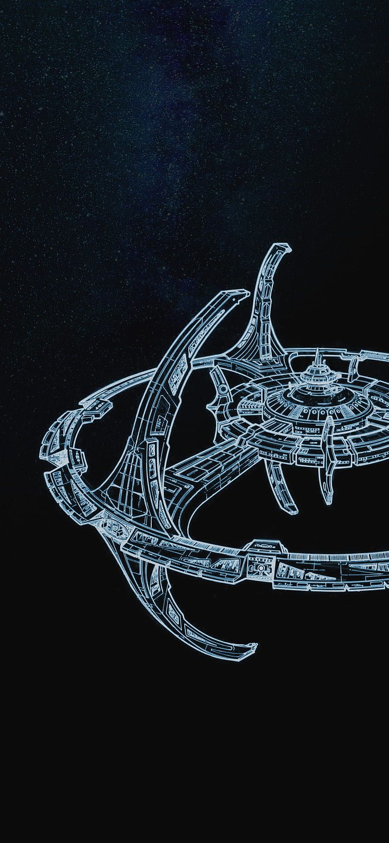 800x1733 Star Trek Logo, ds enterprise, foederation, masterfire spock, star trek, HD phone wallpaper
