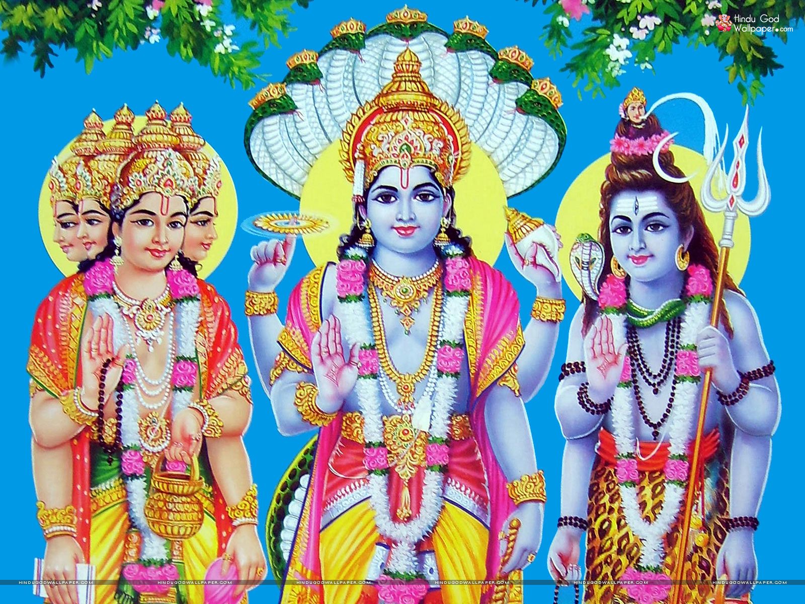 1600x1200 Brahma Vishnu Mahesh. Vishnu, Hindu gods, Indian gods