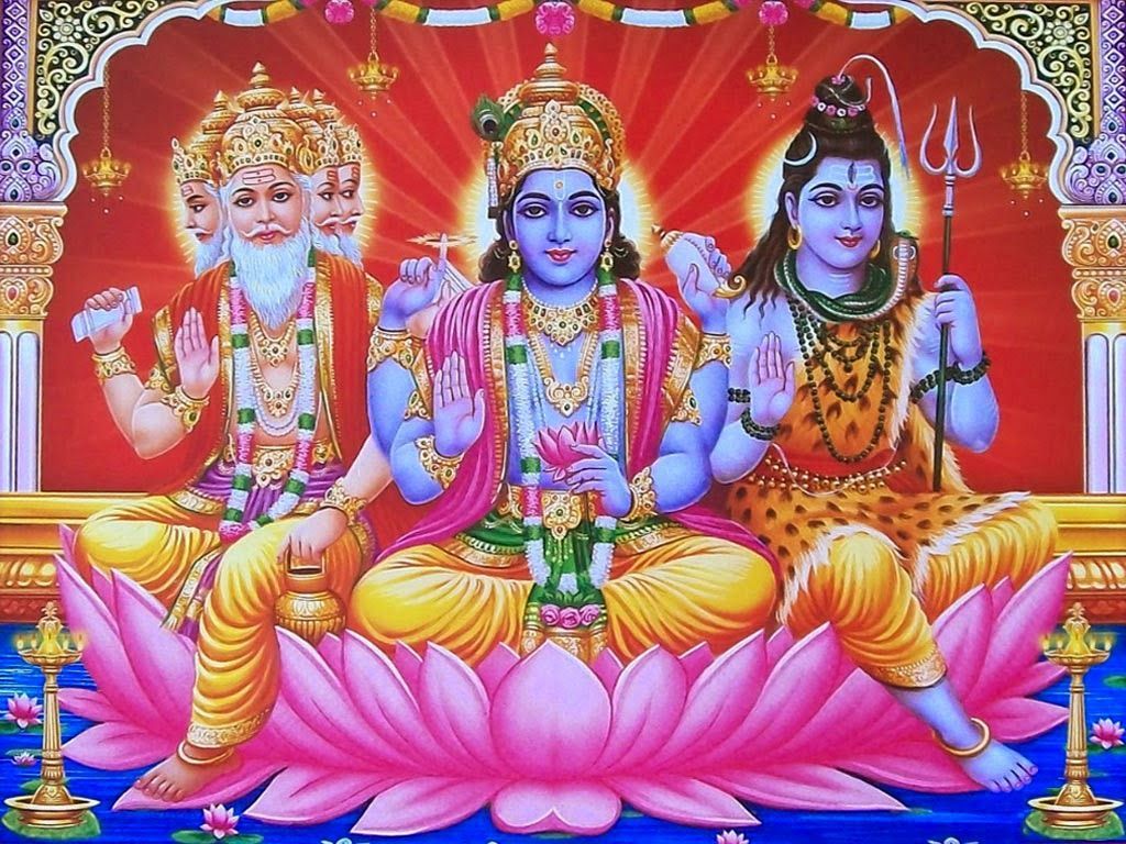 1024x768 Shri Radhe Maa : Worshiping Brahma, Vishnu and Shiva in Muslim Indonesia
